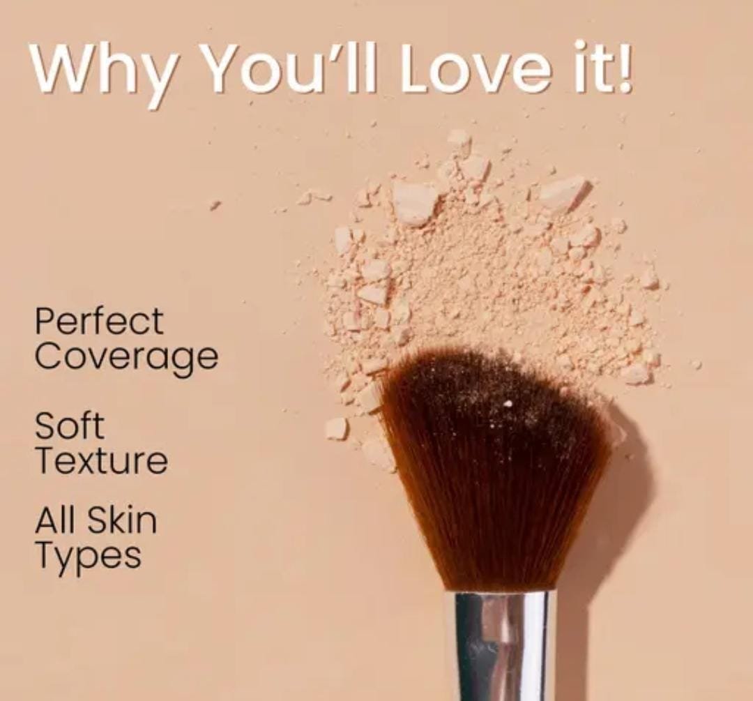 Seven Seas Touch & Glow Full Coverage Compact Powder | Shade 01 | Oil-Free | For All Skin Types - Image 3