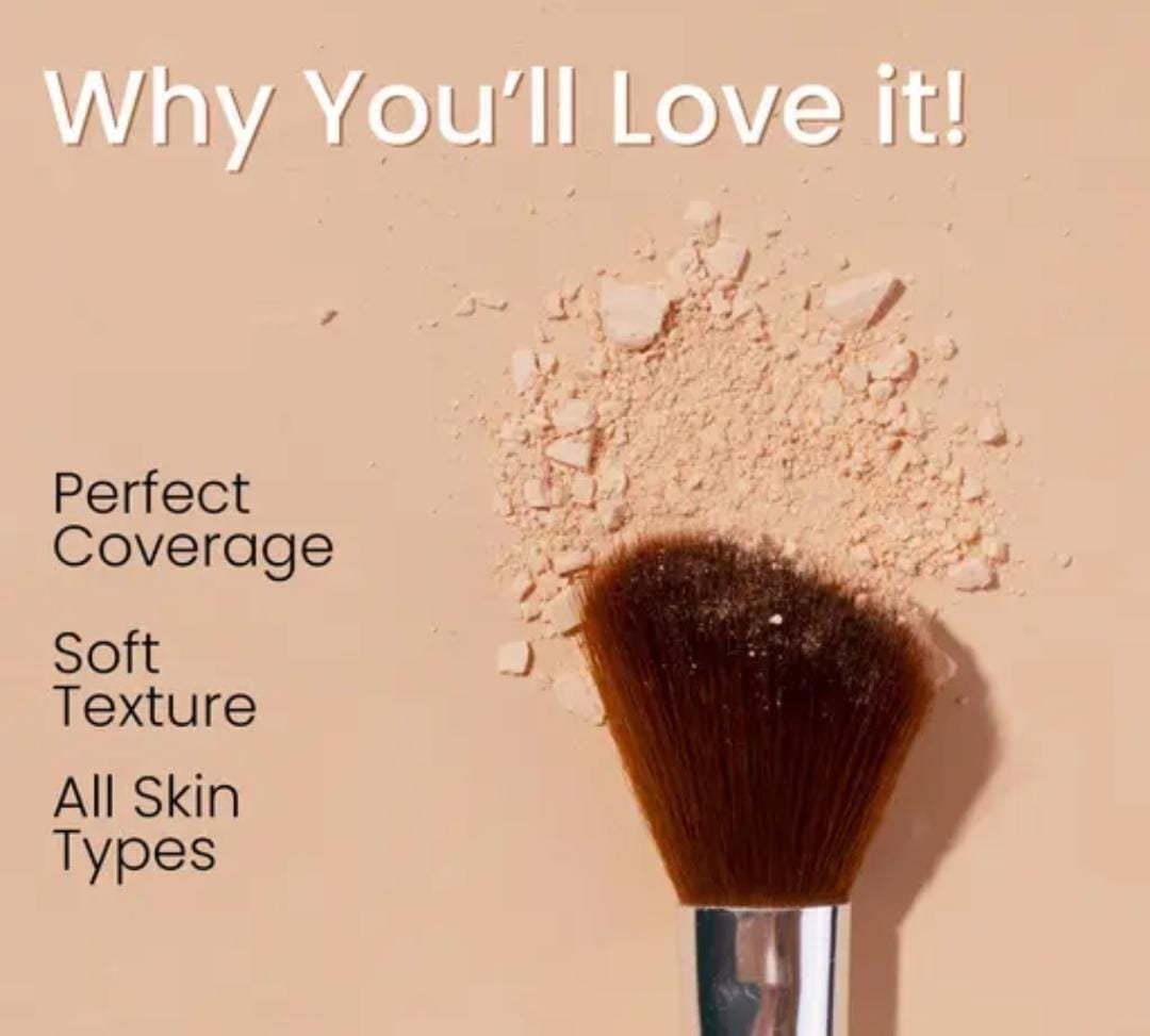 Seven Seas Touch & Glow Full Coverage Compact Powder | Shade 02 | Oil-Free | For All Skin Types - Image 3