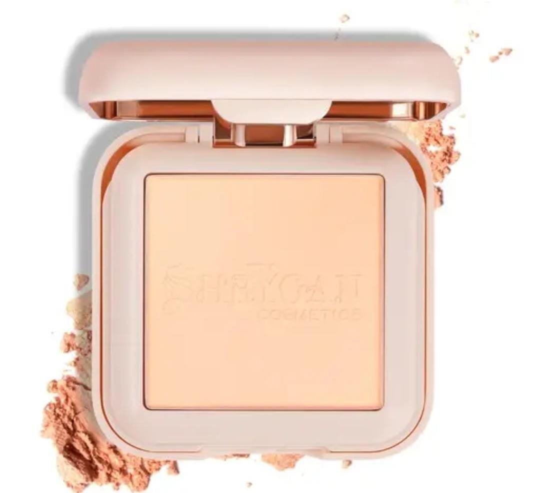 Shryoan All Day Matte 2-in-1 Oil Control Compact Face Powder | Shade 02 | 25g | SPF 15 PA++ | Soft & Silky Texture | Matte Finish
