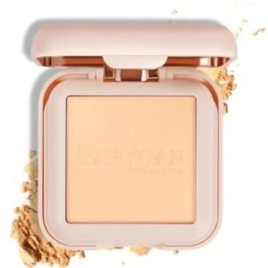 Shryoan All Day Matte 2-in-1 Oil Control Compact Face Powder | Shade 03 | 25g | SPF 15 PA++ | Soft & Silky Texture | Matte Finish