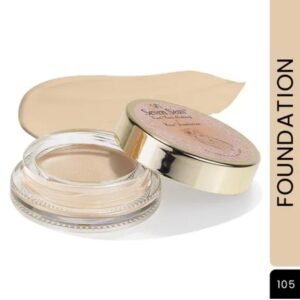 Seven Seas Dual Base Makeup Professional Real Base Foundation | Full Coverage | Long-Lasting | Matte Finish shade 105
