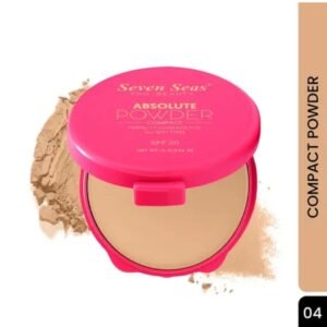 Seven Seas Absolute Compact Powder | Shade 04 | Perfect Coverage | Weightless Texture | Blends Effortlessly | For Women