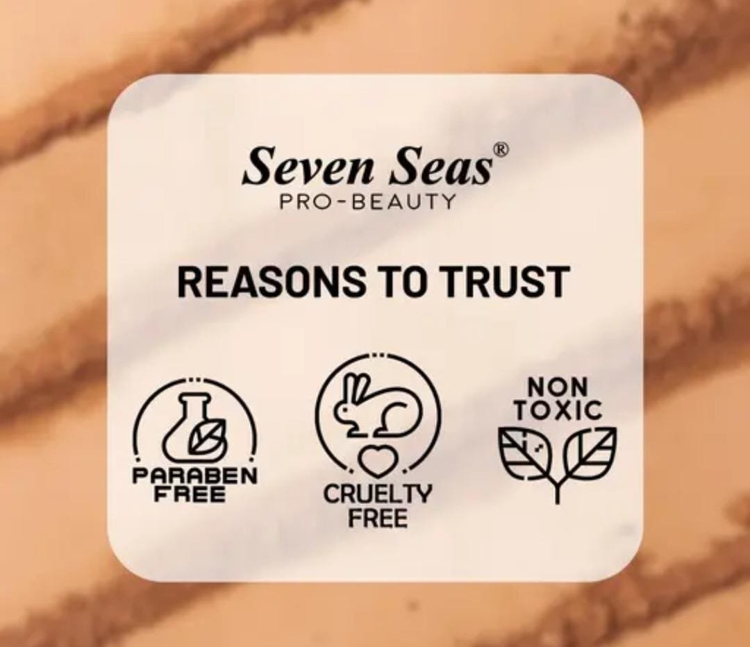 Seven Seas Absolute Compact Powder | Shade 01 | Perfect Coverage | Weightless Texture | Blends Effortlessly | For Women - Image 3