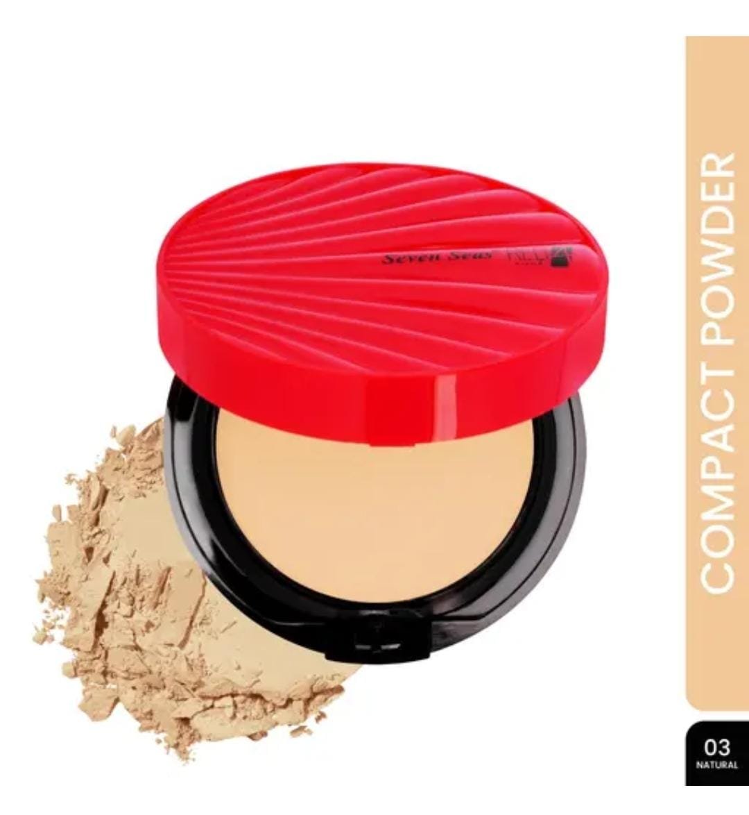 Red4 Soft Line Compact Powder | Shade 03 | Oil-Free | Matte Finish | For Women