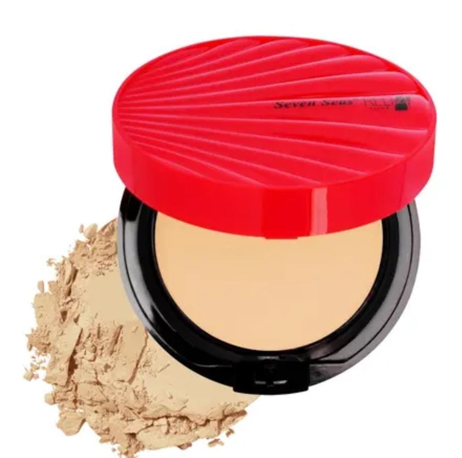 Red4 Soft Line Compact Powder | Shade 02 | Oil-Free | Matte Finish | For Women - Image 2