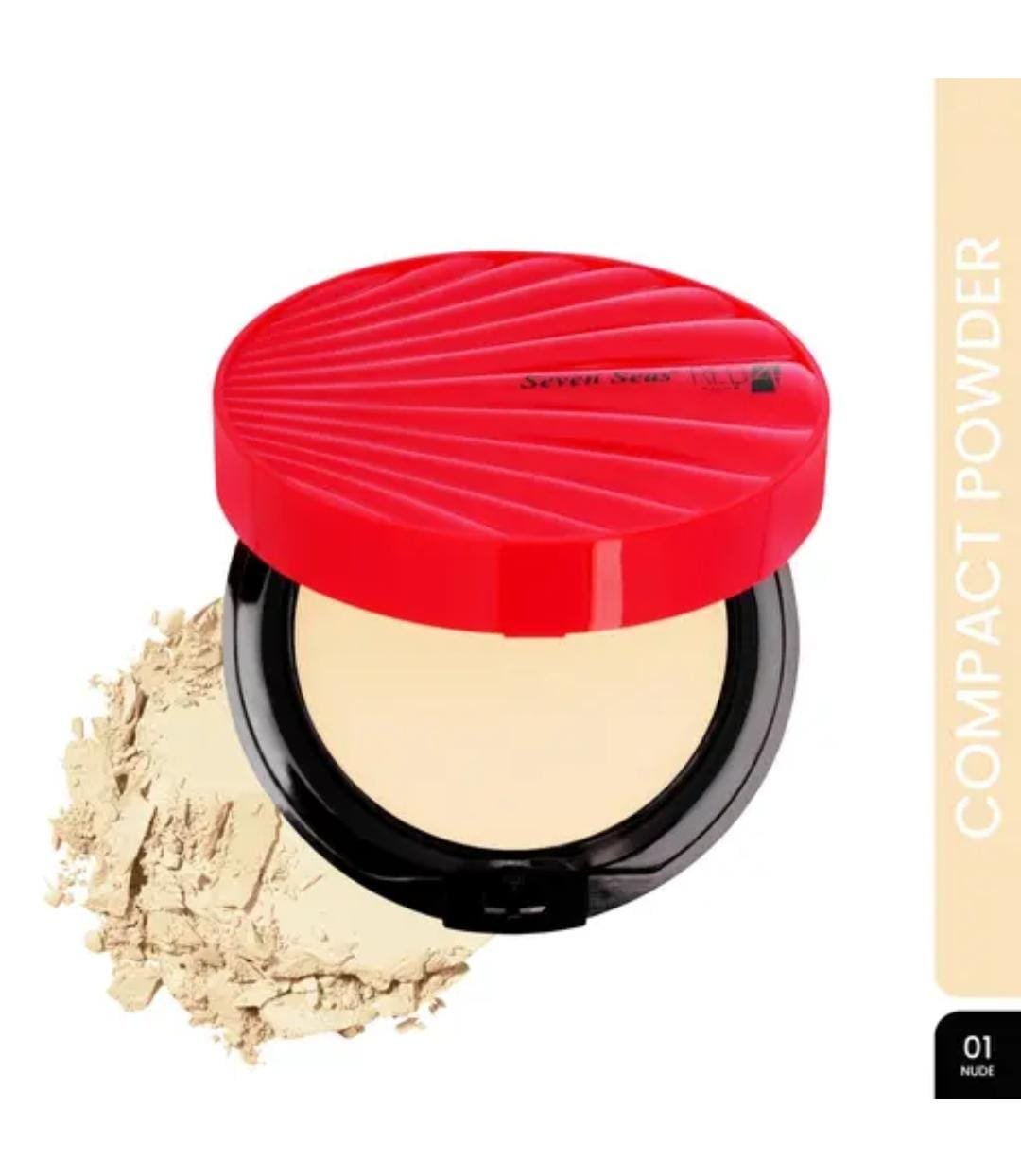Red4 Soft Line Compact Powder | Shade 01 | Oil-Free | Matte Finish | For Women